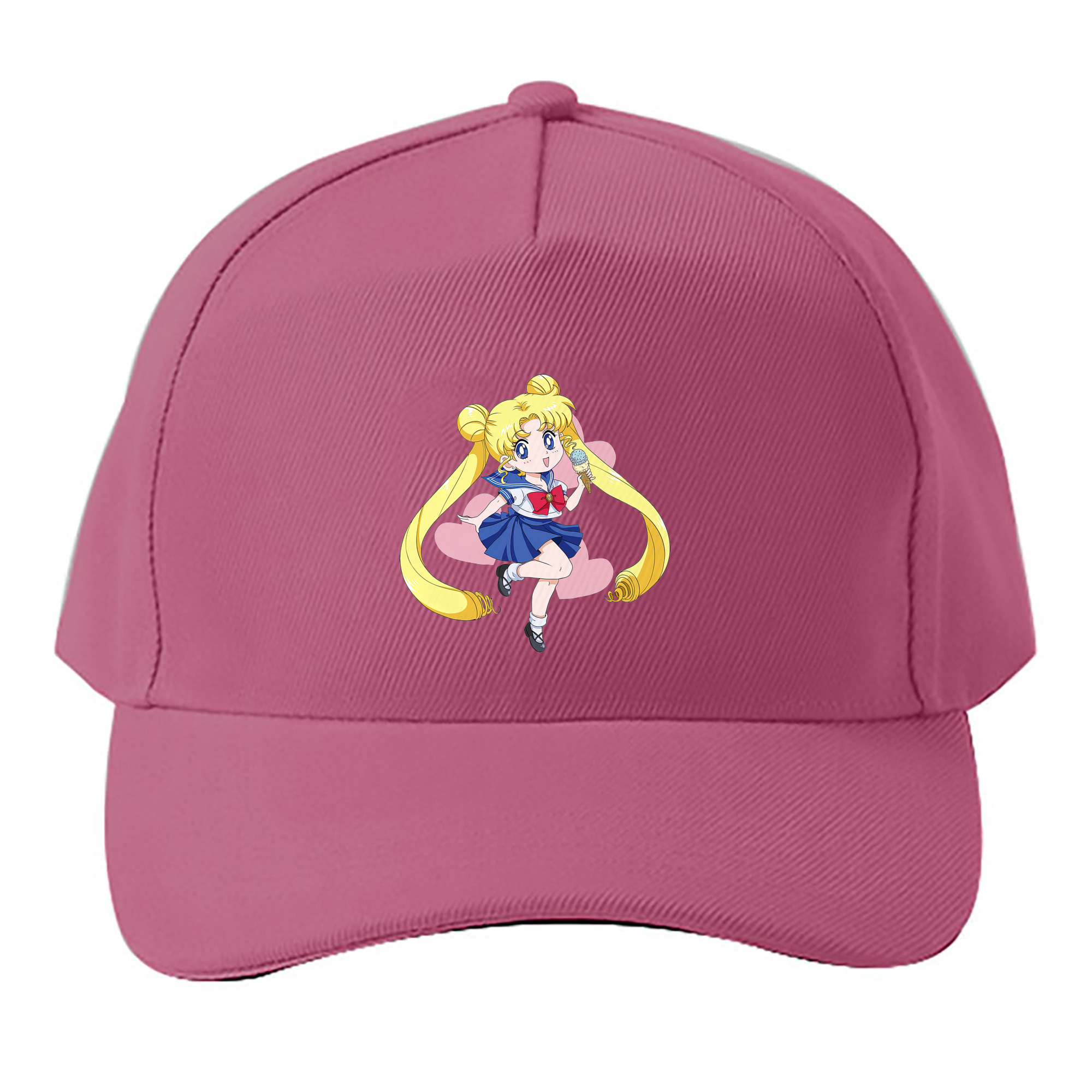 （画像用） 美少女戦士セーラームーン 愛野 美奈子 あいの みなこ Sailor Moon Aino Minako ベースボールキャップ 綿100％ 男女兼用 帽子 スポーツ